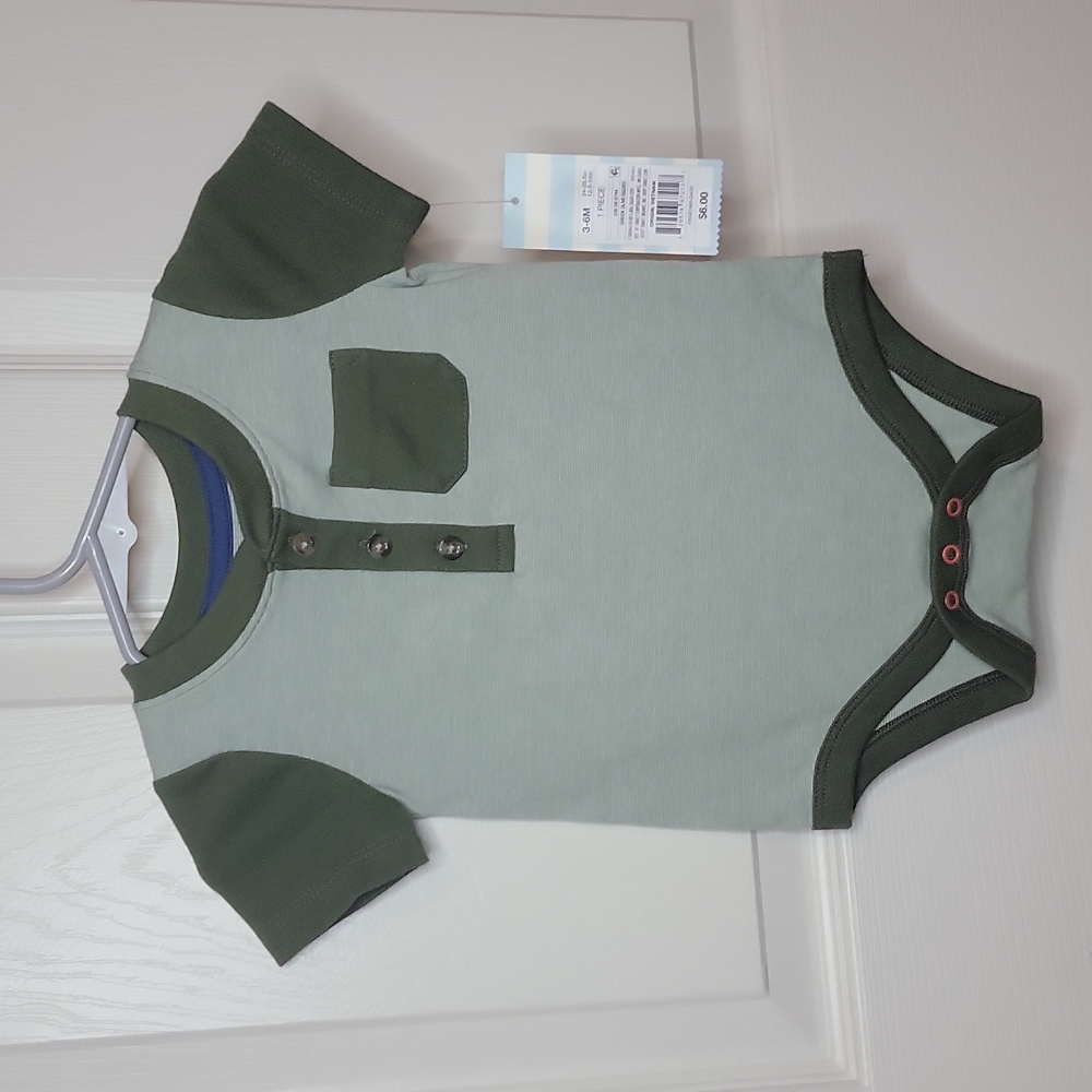Short-Sleeve Boys Bodysuit